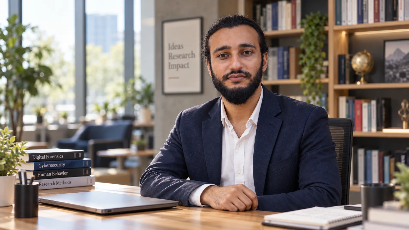 Ganesh Uprety, research editorial portrait